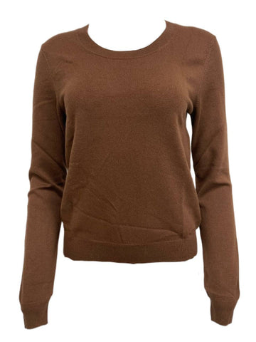 BLK DNM Women's Brown Cashmere Sweater 1 Size M NWT