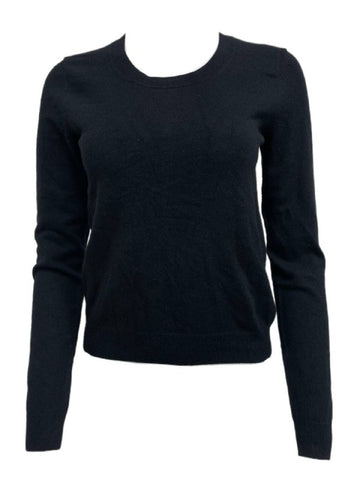 BLK DNM Women's Black Cashmere Sweater 1 Size S NWT