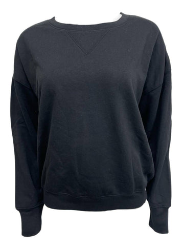 BLK DNM Women's Black Long Sleeve Sweatshirt 6 Size XS NWT