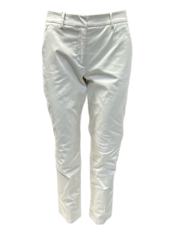 Max Mara Women's Ivory Zanna Straight Pants Size 8 NWT