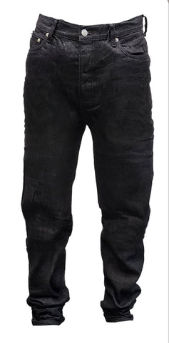 BLK DNM Men's Bxtr Black Cotton Denim Straight Mid Rise Jeans NWT