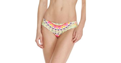 MARA HOFFMAN Naga White Classic Bikini Bottom $108 NEW