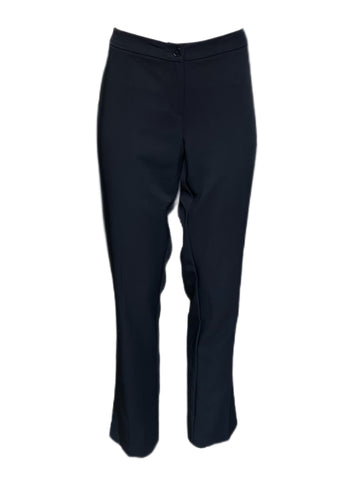 Marina Rinaldi Women's Dark Navy Raid Straight Leg Pants Size 8W/17 NWT