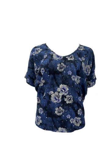 RICHARD CHAI Women's Blue Oversized Tee #1R12 NWT