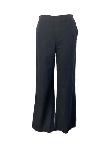 STEVEN ALAN Women's Black Wide Leg Casual Pants Sz 6 NWOT