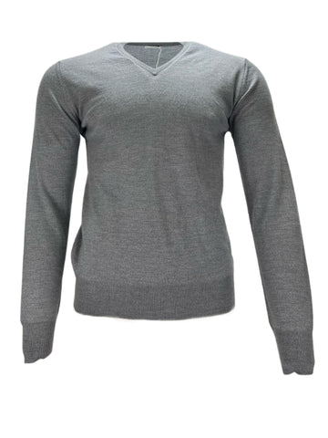 HERITAGE Men's Gray Knitted Long Sleeve Pullover Sz M NWT