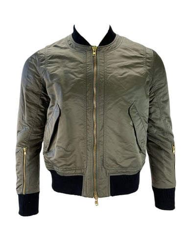 TIM COPPENS Men's Khaki Glory Bomber Padded Jacket NWT