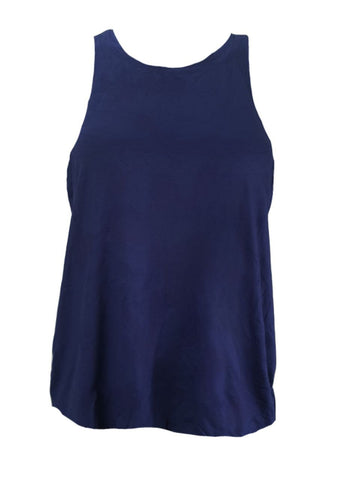 TEREZ Women's Blue Jersey Muscle Tee #4402593 NWT