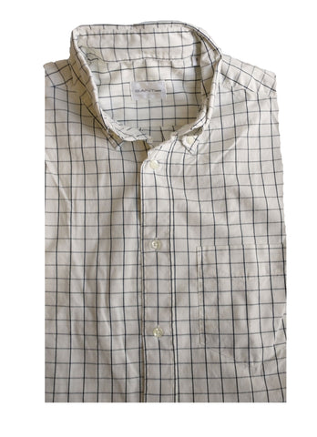 GANT RUGGER Men's Eggshell Dreamy Oxford HOBD 347870 Size Medium NWT