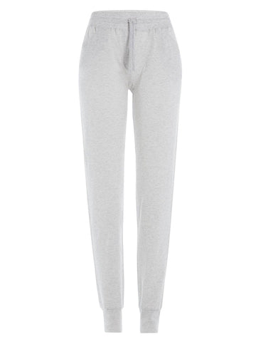 MAJESTIC FILATURES PARIS Women's Heather Grey Tapered Leg Sweatpants $270 NWT