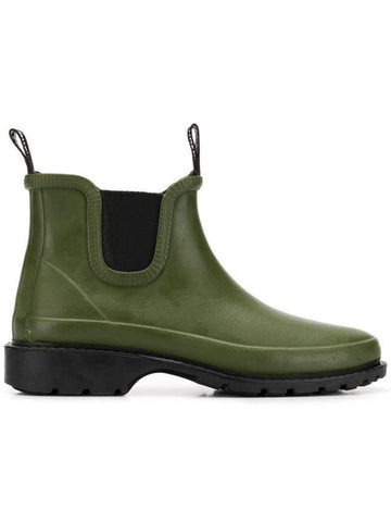 STUTTERHEIM Unisex Green Willow Skalka Rubber Rainboots, W 10/M 7.5