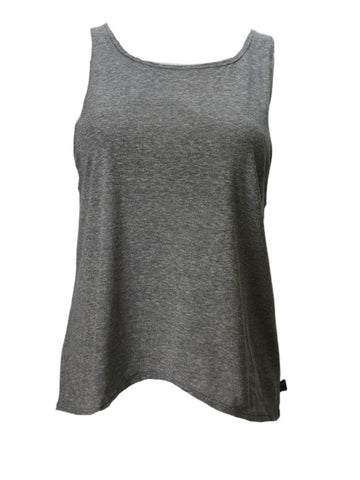 TEREZ Women's Grey Ribbon Tank #49402846 NWT