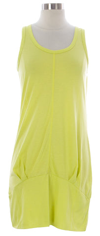 NAILA Women's Yellow Sleeveless Kochi Dress Dre1YLW $110 NEW